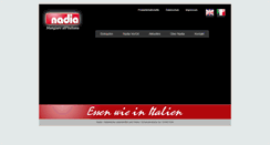 Desktop Screenshot of nadia.de
