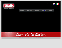 Tablet Screenshot of nadia.de