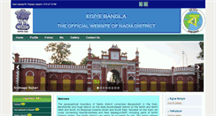 Desktop Screenshot of nadia.nic.in
